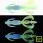 Силикон Keitech Crazy Flapper 3.6"(7шт)PAL 03 ice chartreuse