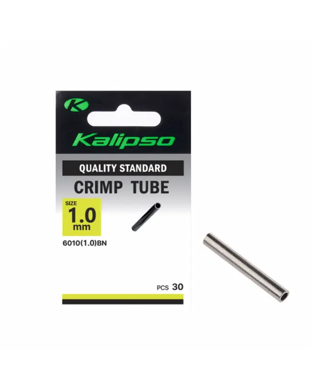 Трубка Kalipso Crimp tube 6010(1.0)BN №1.0mm(30)