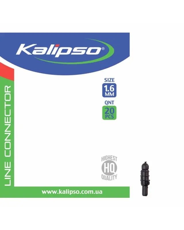 Коннектор Kalipso 1.6mm(20шт)