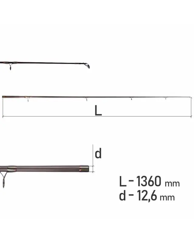 Колено Kalipso Titan Carp 3.90m 3.5lb 1-е