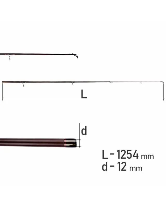 Колено Kalipso Titan Carp 3.60m 4.0lb 1-е