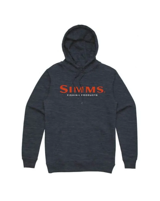 Худи Simms Logo Hoody navy heather L