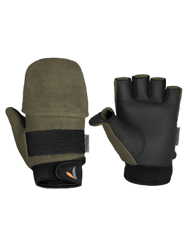 Перчатки-варежки Camo-Tec Grip Max Windstopper olive L