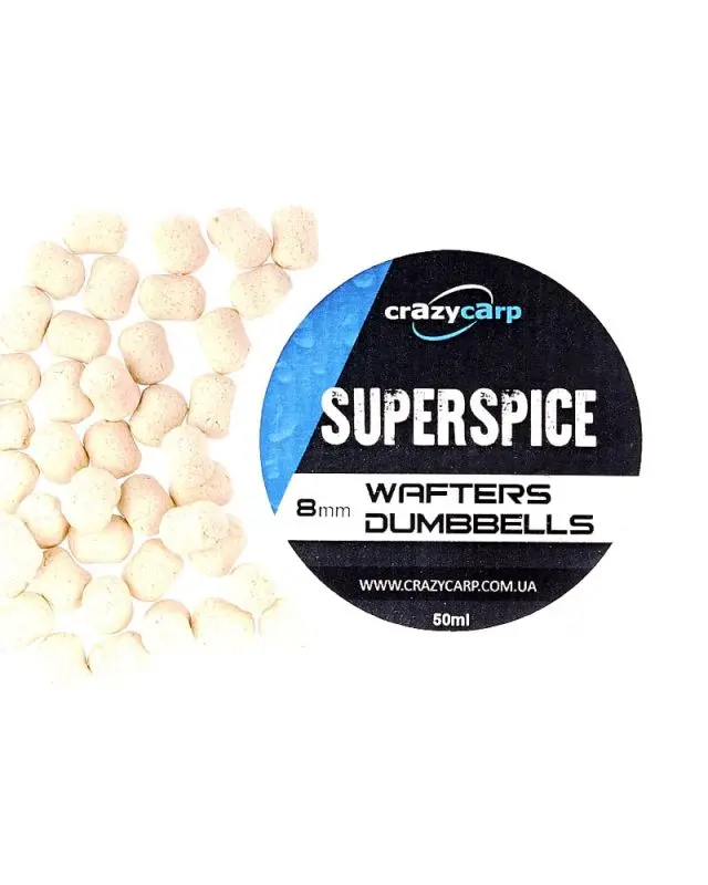 Бойлы Crazy Carp Wafters Dumbells 8mm super spice(60)