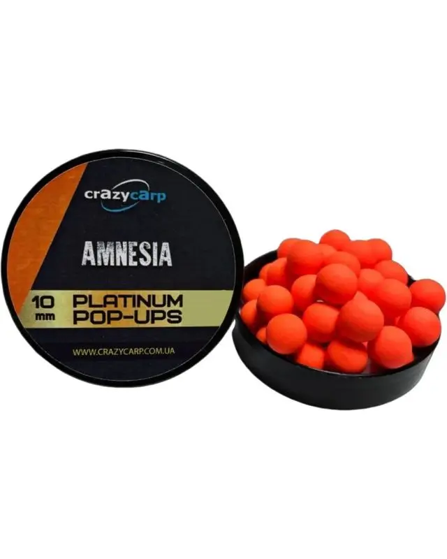 Бойлы Crazy Carp Pop-ups Fluoro 10mm amnesia(55шт)