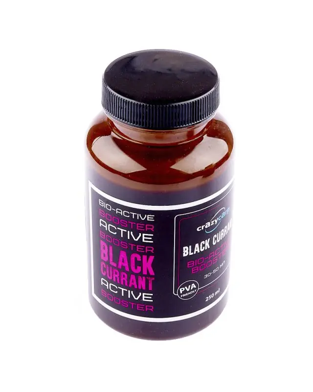 Бустер Crazy Carp Bio-Active black currant 250ml