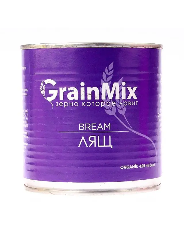 Прикормка GrainMix зерновой микс Лещ 425ml