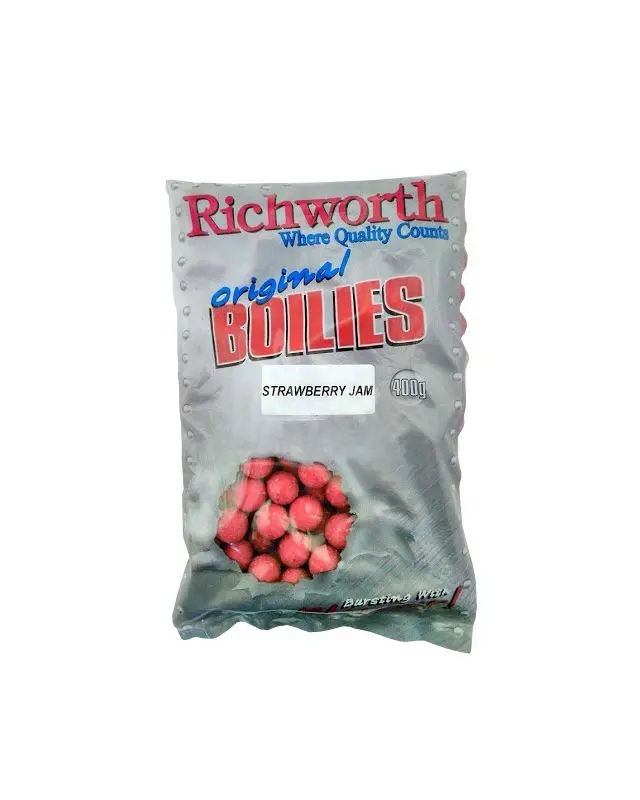 Бойлы Richworth Origin 20mm strawberry jam 400g