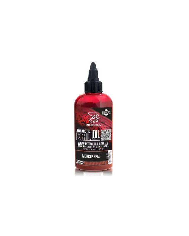 Крилевое масло InterKrill 100ml Монстр краб