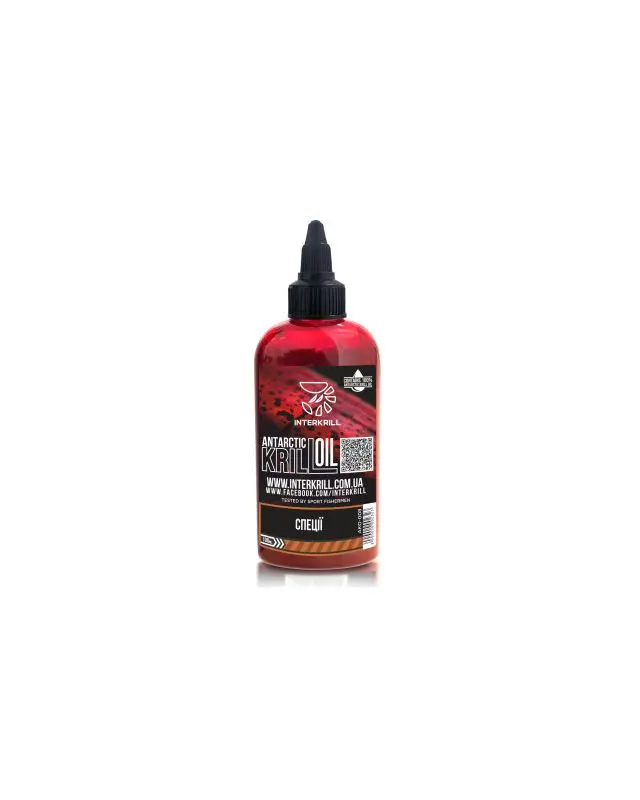 Крилевое масло InterKrill 100ml Специи