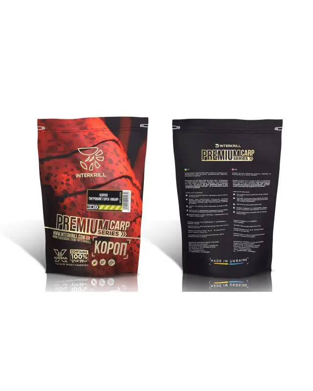 Прикормка InterKrill Premium карп-тигровый орех-имбирь 1kg