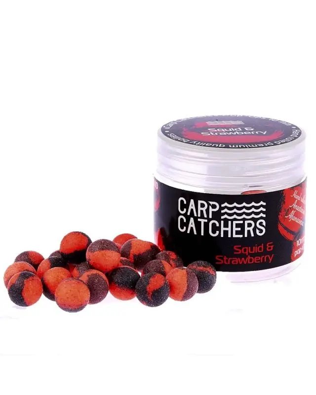 Бойлы Carp Catchers Pop-up 10mm squid&strawberry(36)