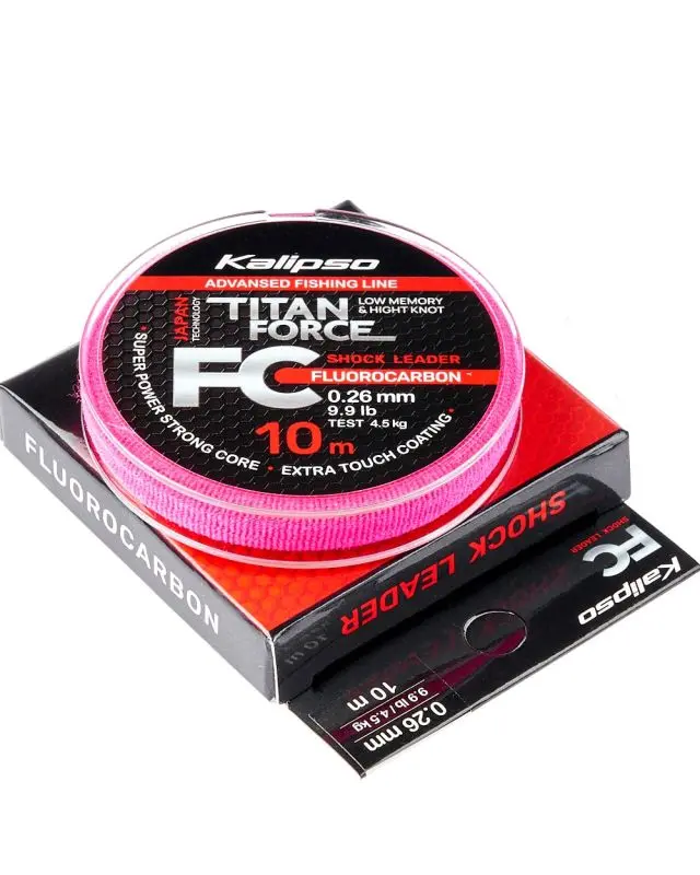 Флюорокарбон Kalipso Titan Force FC Leader 10m 0.26mm