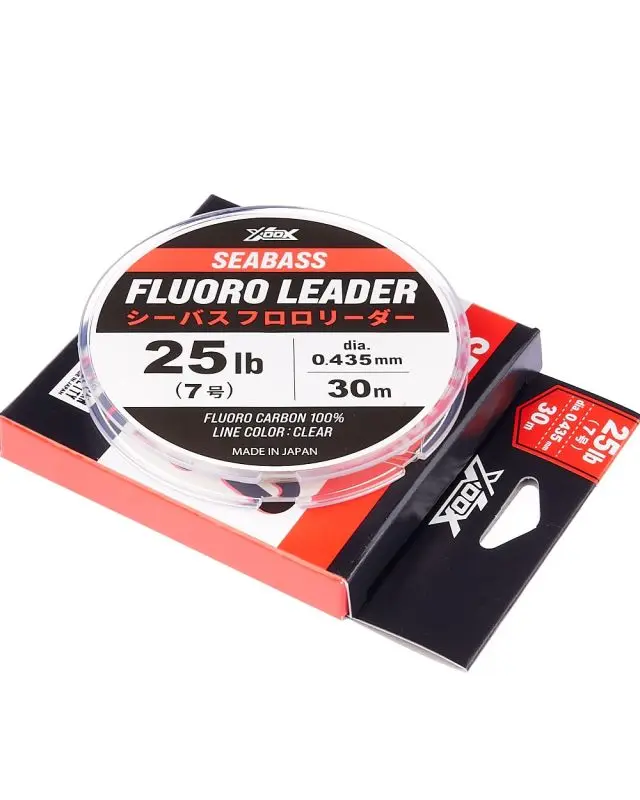 Флюорокарбон XOOX Seabass Fluoro Leader 30m 25lb