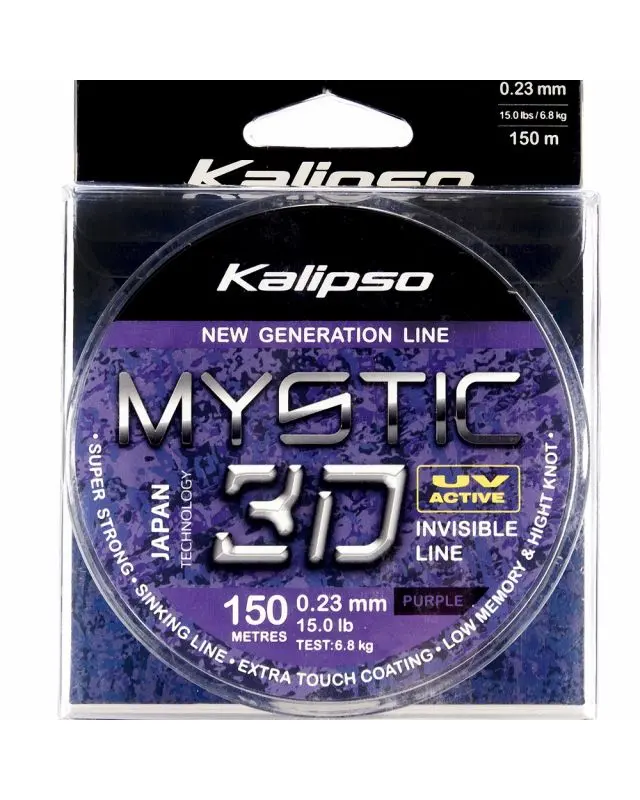 Леска Kalipso Mystic 3D Purple 150m 0.23mm 