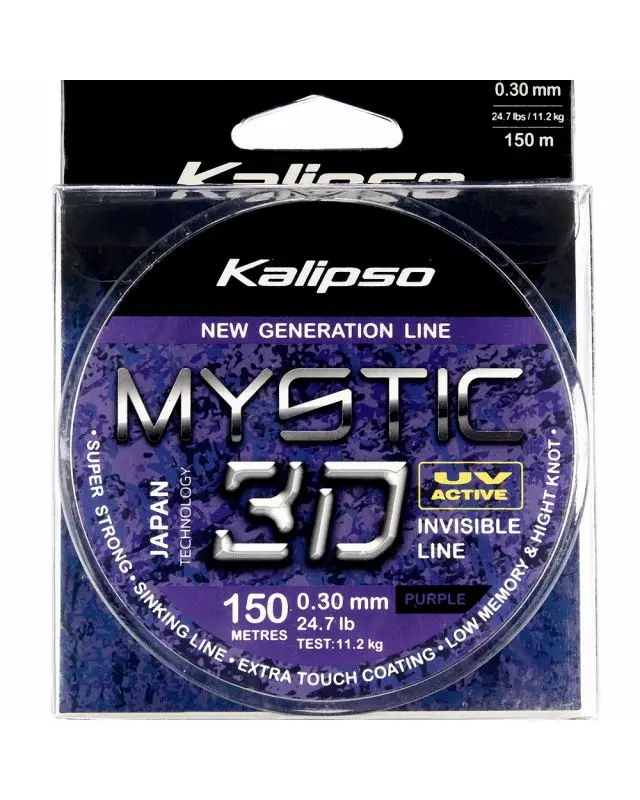 Леска Kalipso Mystic 3D Purple 150m 0.30mm 