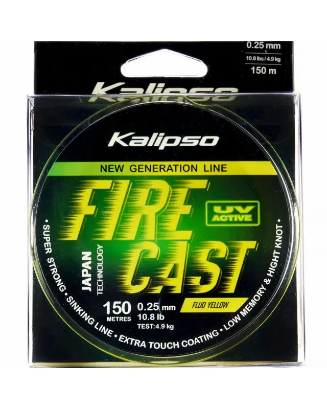 Леска Kalipso Fire Cast FY 150m 0.25mm 