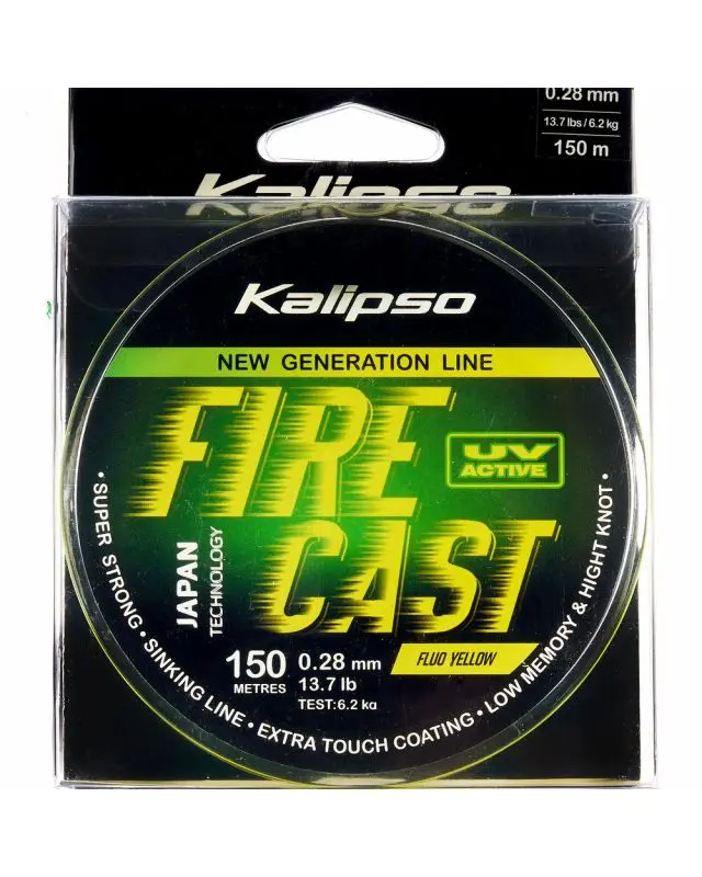 Леска Kalipso Fire Cast FY 150m 0.28mm 