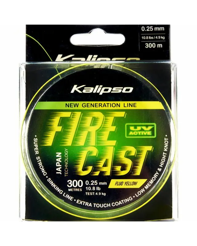 Леска Kalipso Fire Cast FY 300m 0.25mm