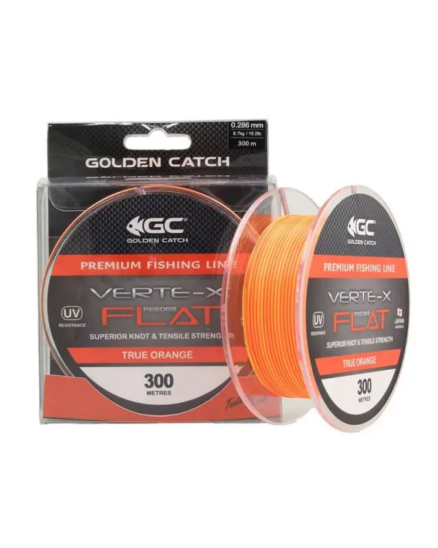 Леска Golden Catch Verte-X Flat TO 300m 0.234mm