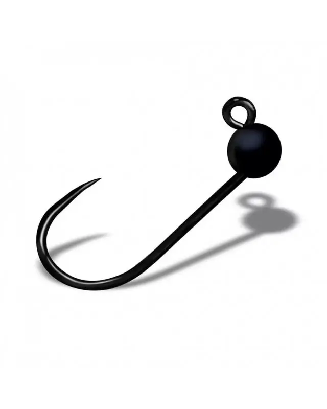 Джиг головка Gurza TG Trout J1 BL №6 0.55g(4шт)BK