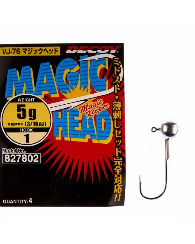 Джиг головка Decoy Magic Head VJ-76 5.0g №1(4)