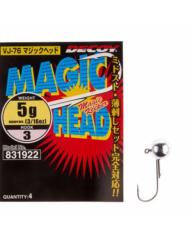 Джиг головка Decoy Magic Head VJ-76 5.0g №3(4)