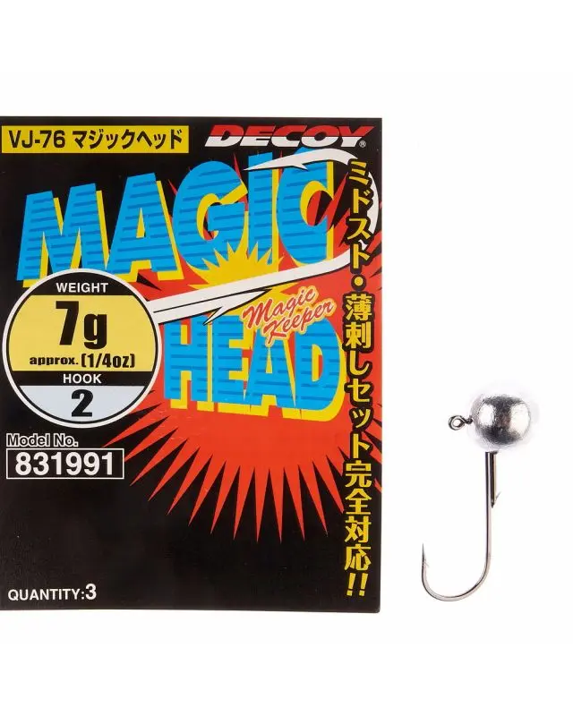 Джиг головка Decoy Magic Head VJ-76 7.0g №2(3)