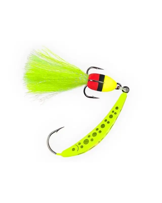 Блесна Prof Montazh Лыжа 18g yellow