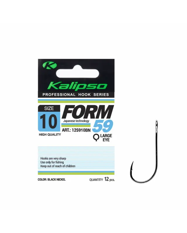 Крючок Kalipso Form-59 125910BN №10(12)