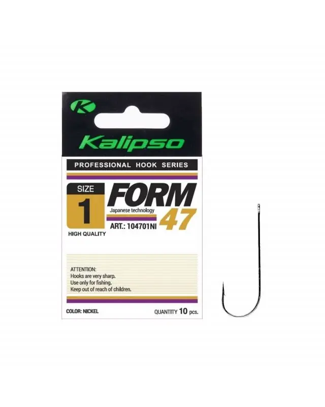 Крючок Kalipso Form-47 104701NI №1(10)