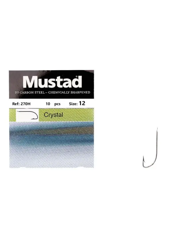 Крючок Mustad Crystal 270H №12(10)