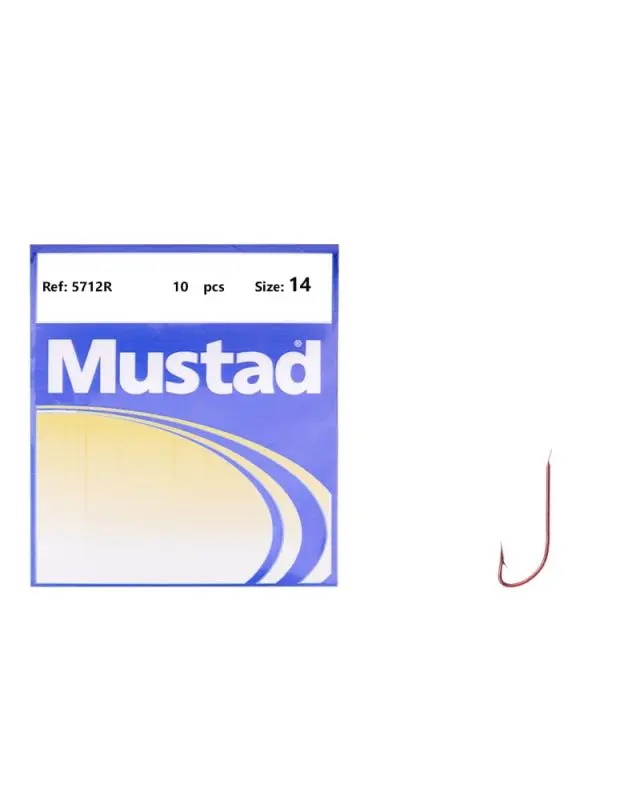 Крючок Mustad Crystal 5712R №14(10)