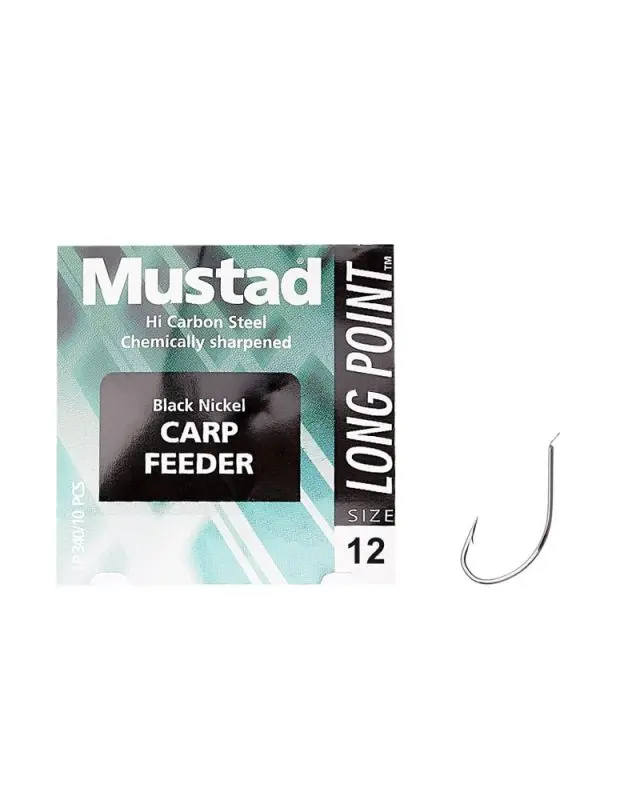 Крючок Mustad Feeder Power 10650BLN/LP340 №12(10)