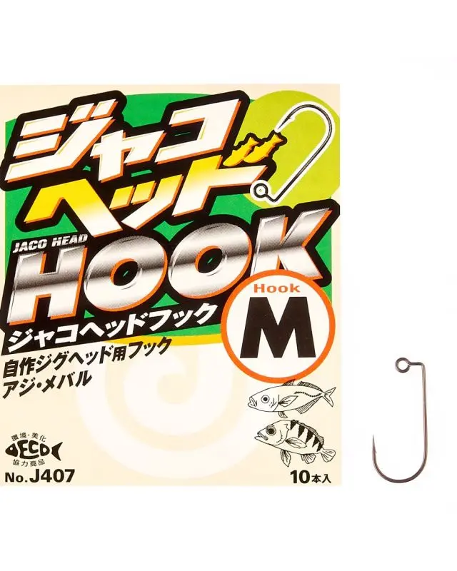 Крючок JungleGym Jaco Head Hook M(10шт)