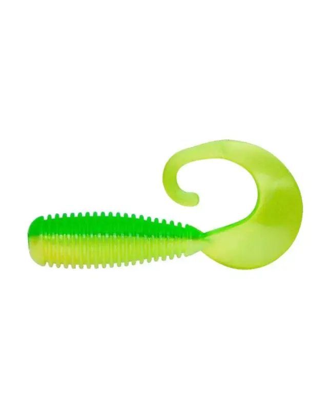 Силикон Lunker City Monkey Grub 3"(10)174 limetreuse