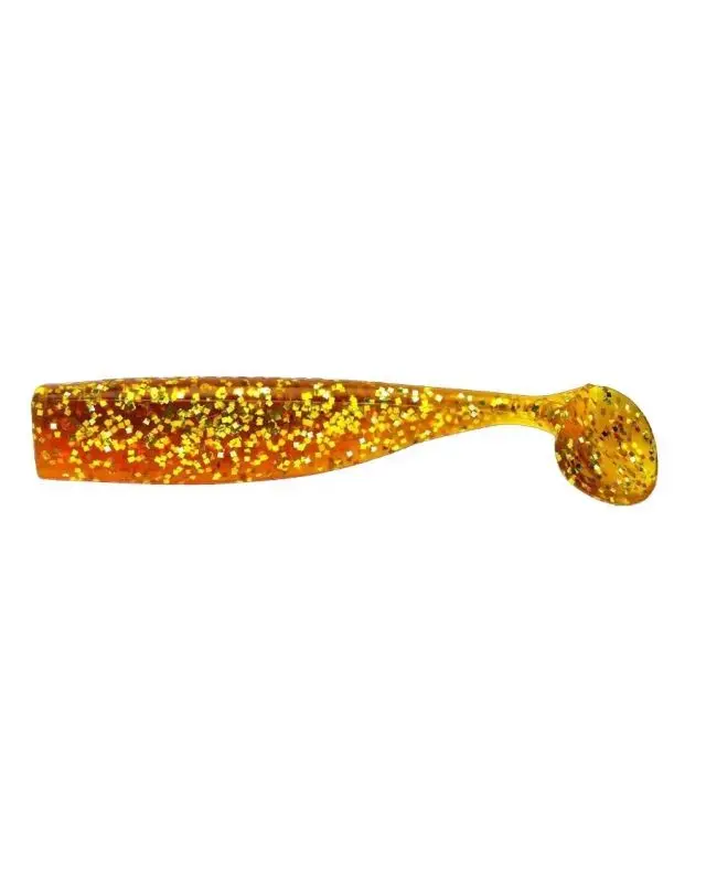 Силикон Lunker City Shaker 3.75"(10)199 motor oil silver flk