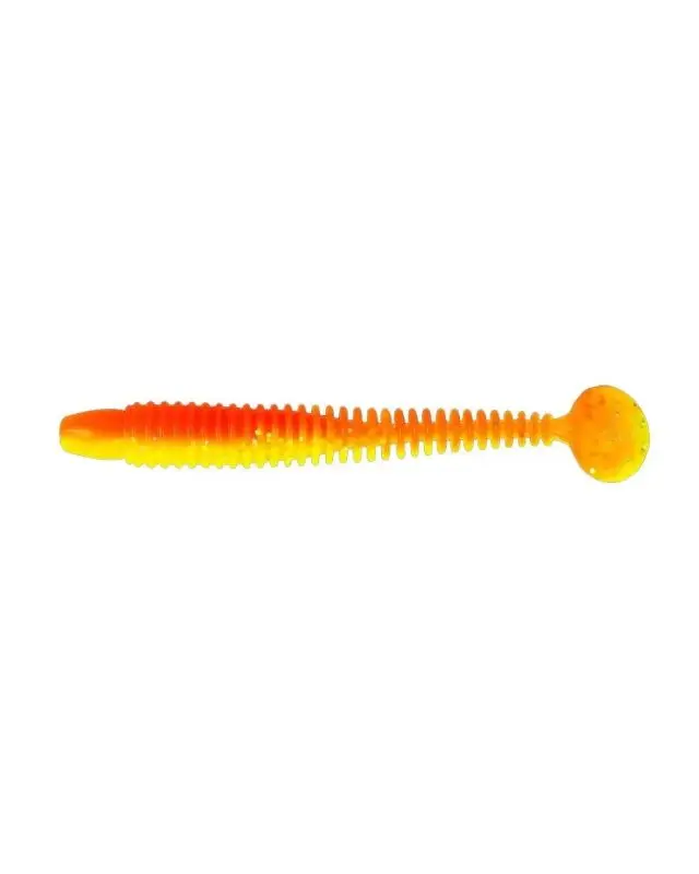 Силикон Lunker City Swimming Ribster 4"(10)143 atomic chicken