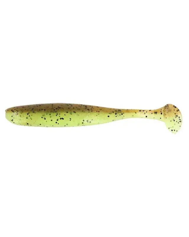 Силикон Keitech Easy Shiner 3"(10)401 green pumpkin/chart