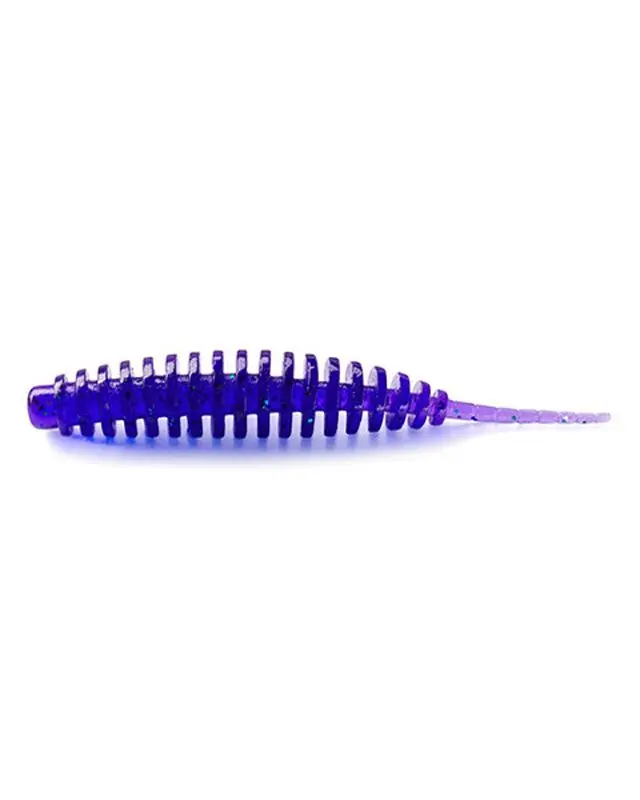 Силикон FishUp Tanta 2.5"(8)060 dark violet/peac&silver