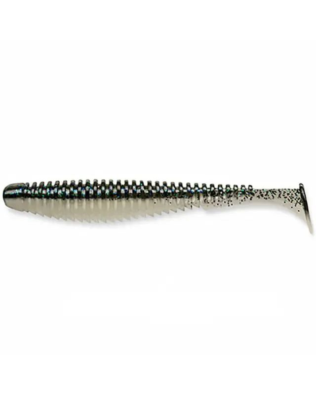 Силикон FishUp U-Shad 3"(9шт)201 bluegill/pearl