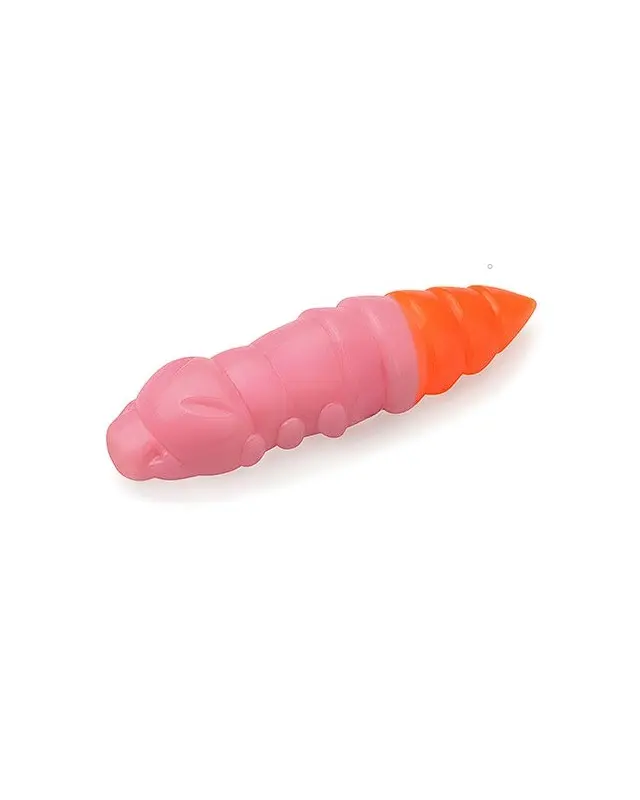 Силикон FishUp Pupa 1.2"(10шт)142 bubble gum/hot orange(cheese)