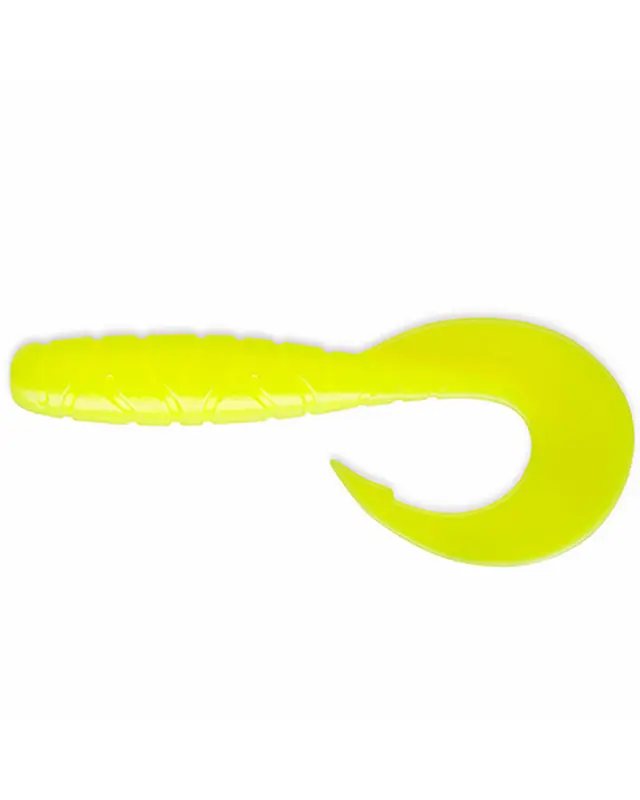 Силикон FishUp Mighty Grub 4.5"(4шт)046 lemon