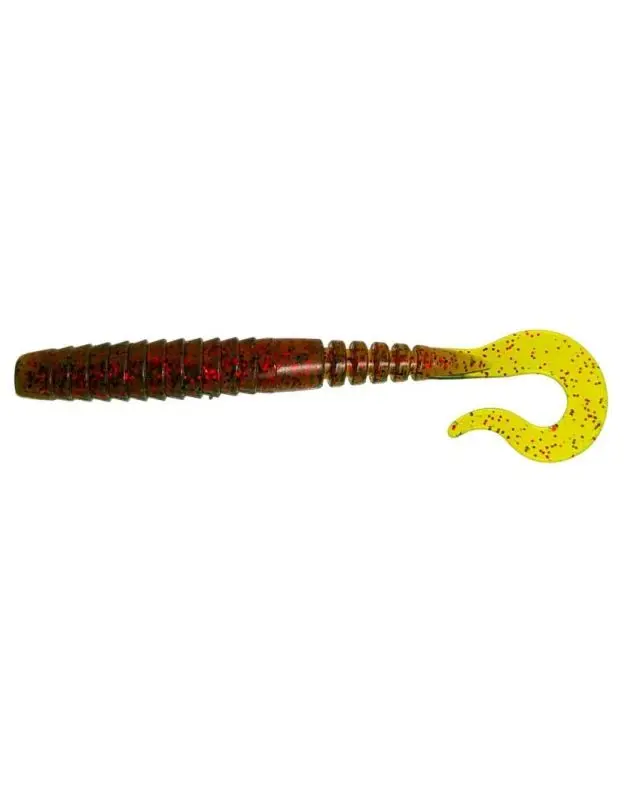 Силикон FishUp Vipo 2.8"(9шт)019 motor oil/red