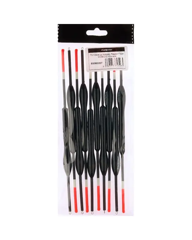 Поплавок Kalipso Raptor Float 2009020 (10шт) black 2.0г