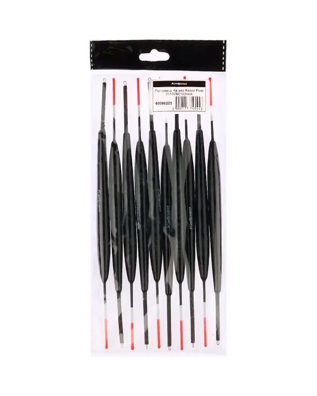 Поплавок Kalipso Raptor Float 2010030 (10шт) black 3.0г