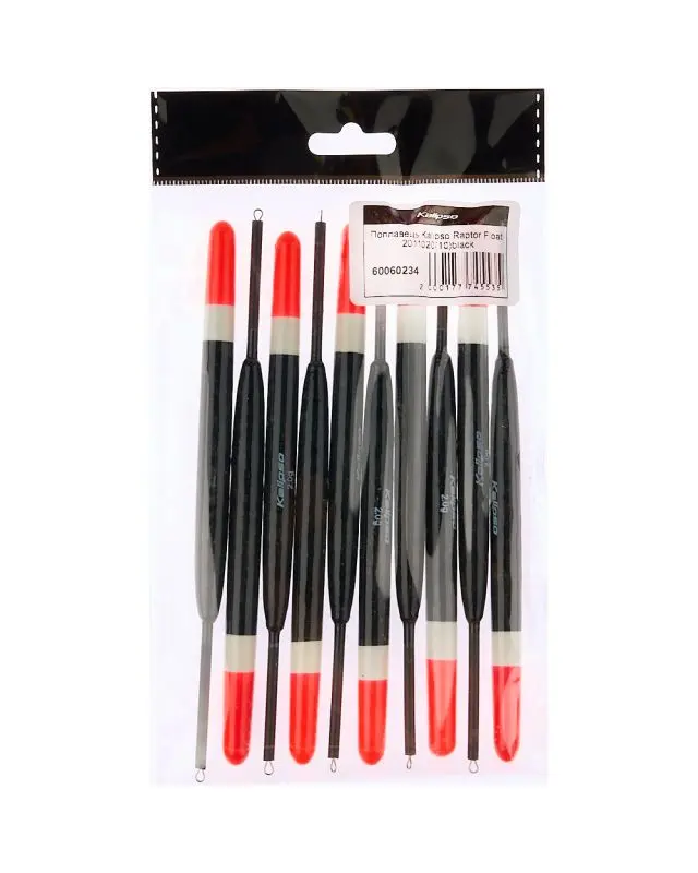 Поплавок Kalipso Raptor Float 2011020 (10шт) black 2.0г