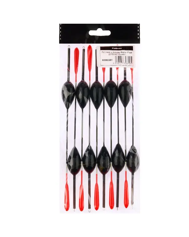 Поплавок Kalipso Raptor Float 2015040 (10шт) black 4.0г