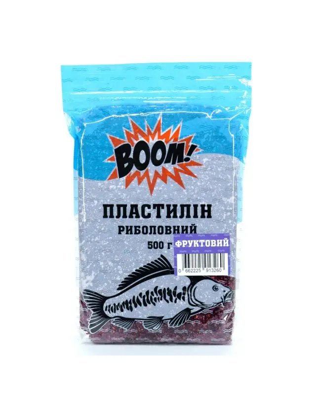 Пластилин Boom фруктовый 500g 