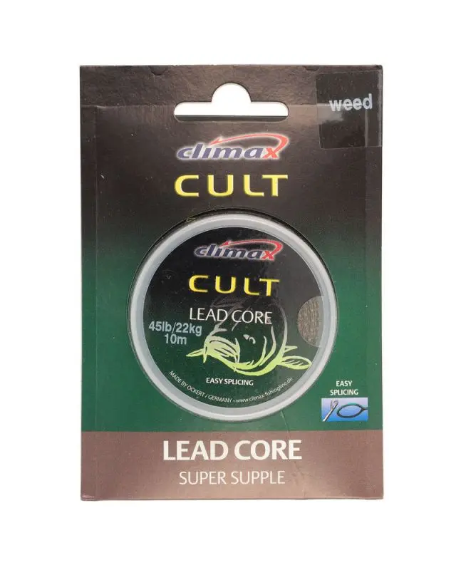 Лидкор Climax Cult Super Supple 10m 45lb Weed